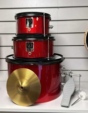 Back Beat Drums 5-Piece Junior Drum Kit