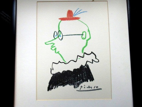 Pablo picasso lithograph el - pablo,