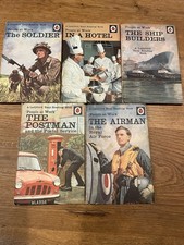 Ladybird Books People At Work Series 606B Set Of 5 Vintage Books