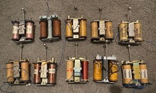 Job lot of 10 GPO Telephones Double Bell Coils - Parts / Restoration Only