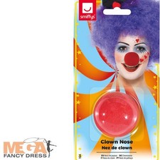 Clown Nose Fancy Dress Circus Red Nose Day Carnival Adults Kid Costume Accessory