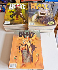 Heavy Metal Magazines from the