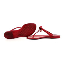 Louis Vuitton Red Slider Shoes