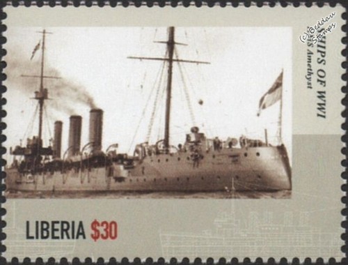 Wwi hms amethyst - hms, (1903)