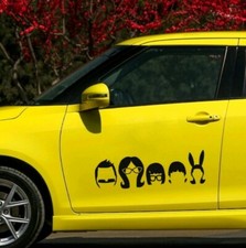 BOB'S BURGERS family Vinyl Decal Sticker Car Window Laptop Tina Gene 