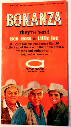 1966 bonanza action fun toys - "action,