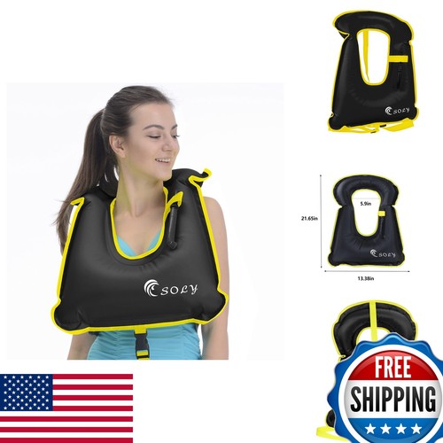 Soly inflatable snorkel vest - soly,