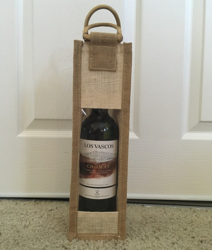 Display front burlap woven - display,