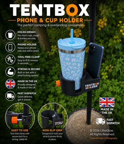 Tentbox drinks cup - cup, holder