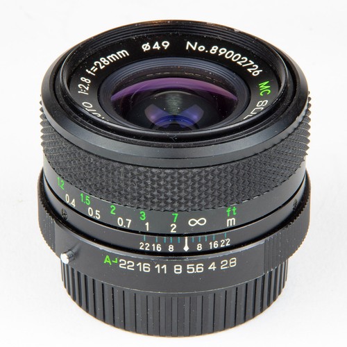 Soligor 28mm f2 8 - c/d,