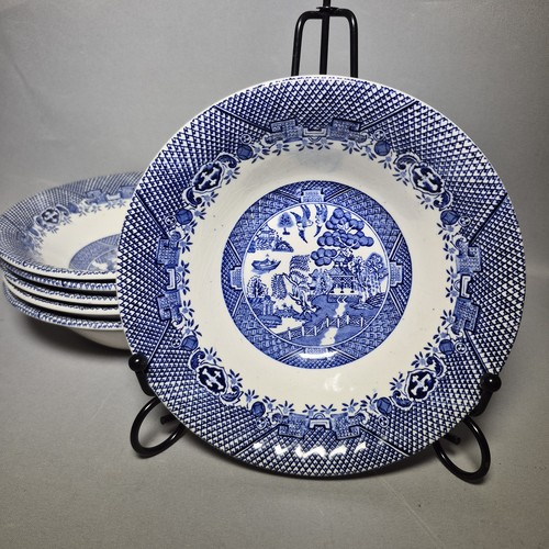 Barratts willow pattern - 6x,