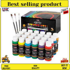 Acrylic Paint Set 24 Colours