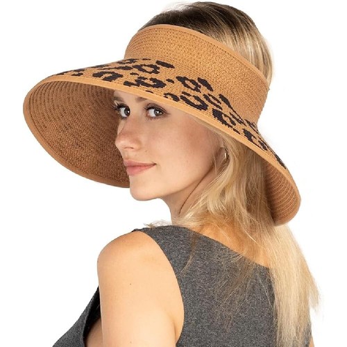 Roll sun visor - wide, brim