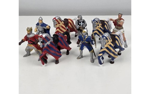 Papo medieval knights horses - medieval,