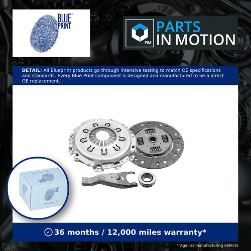 Clutch kit 3pc - kit,