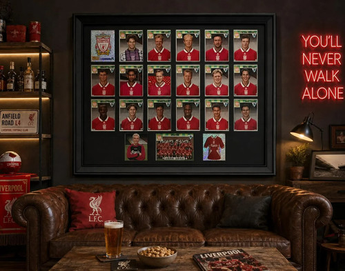 Liverpool framed stickers - framed,