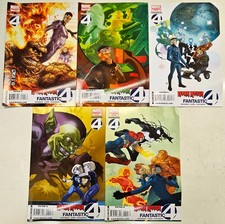 Fantastic Four Dark Reign Marvel Comics Key 5 Issue Set 1 2 3 4 5 High Grade FN+