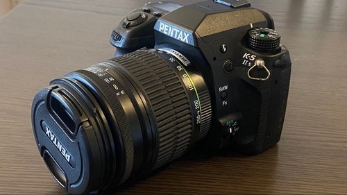 Pentax iis dslr camera - camera, +