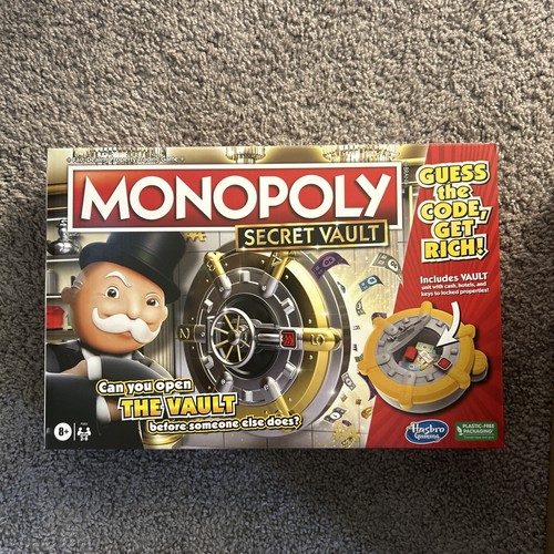 Monopoly secret vault - vault, board