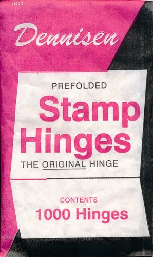 Dennisen prefolded stamp - prefolded,