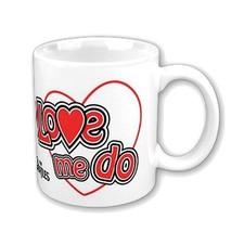 Boxed Rock Off Official Beatles LOVE ME DO Mug Official Merchandise BEATMUG24