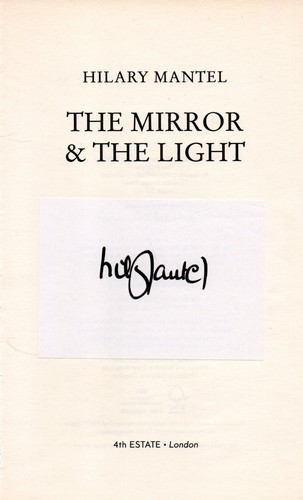 Hilary mantel signed - hilary, bookplate