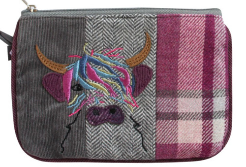 Earth squared highland cow - earth,