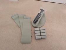 Onyx Pilates bundle: set- 3 resistance bands, pair of ankle/wrist weights, ball