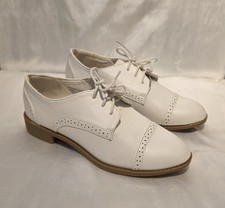 Primark Shoes UK 5 White Derby