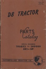 Caterpillar D8 TRACTOR parts