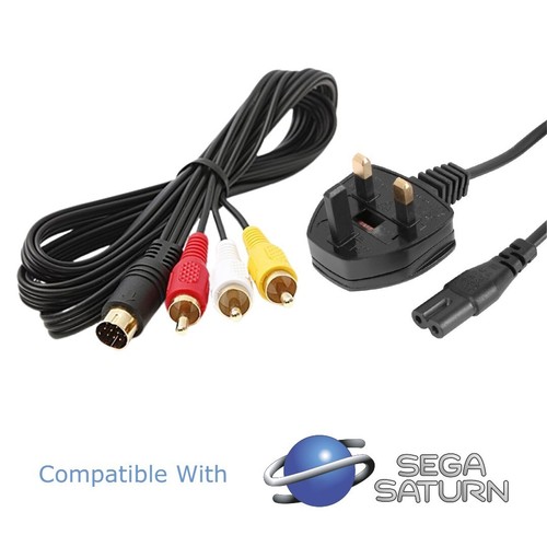 Sega saturn console power - console,