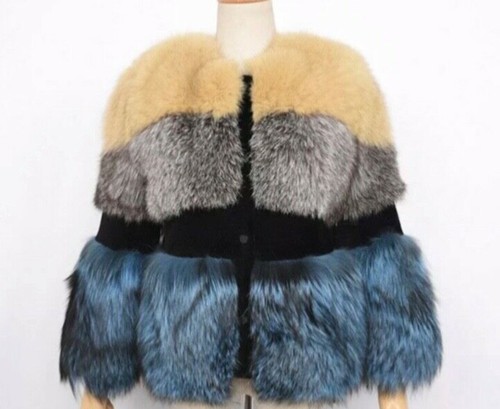 Real fox fur - real,