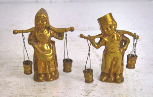 Small brass figures - small,