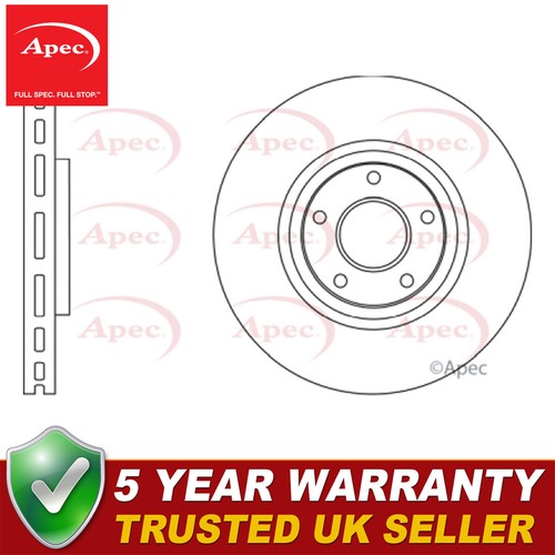Apec front brake disc - brake,