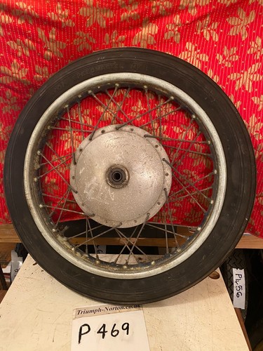 Norton front wheel with - front,