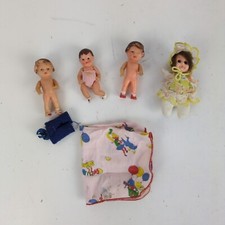 Ari German Rubber Miniature Dolls El Greco Matchbox Mini Doll Job Lot Retro