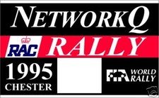 NETWORK Q - RALLY BADGE - RACE