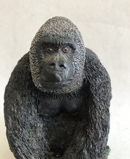 Vintage Paul Fitzgerald Hand Crafted Silverback Gorilla Figure Figurine Ornament