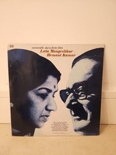 Memorable Duets From Films Lata Mangeshkar Hemant Kumar LP  Bollywood Vinyl