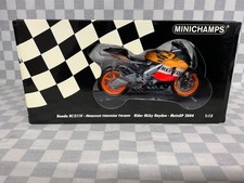 MINICHAMPS 1/12 REPSOL HONDA RC211V NICKY HAYDEN MOTO GP 2004
