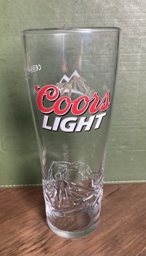 Coors light pint glass - coors,