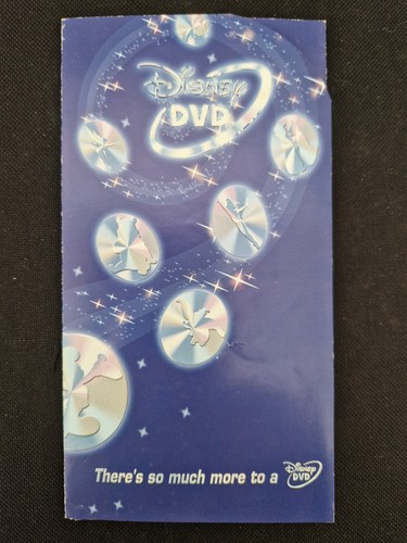 Walt disney dvd fold out - disney,