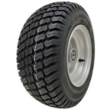 16x6.50-8 Grass Lawnmower Wheel Wanda 4ply P332 Tyre Steel Rim 25mm Bearings