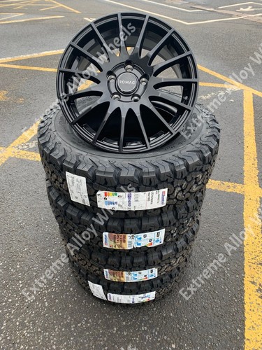 Black alloy wheels - black,