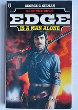 The Rifle by George G. Gilman , Edge #61 pb western