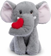 Elephant with Heart Plush Soft
