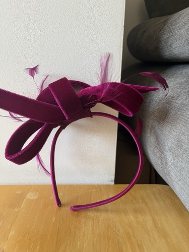 Fascinator headband fuchsia - fascinator,
