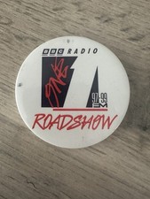 BBC Radio 1 Roadshow 55mm Pin