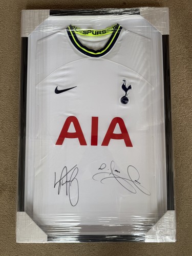 Signed and framed tottenham - and,