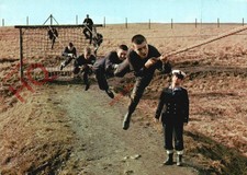 Picture Postcard__ROYAL NAVY, HMS RALEIGH, THE ASSAULT COURSE [BERIC TEMPEST]